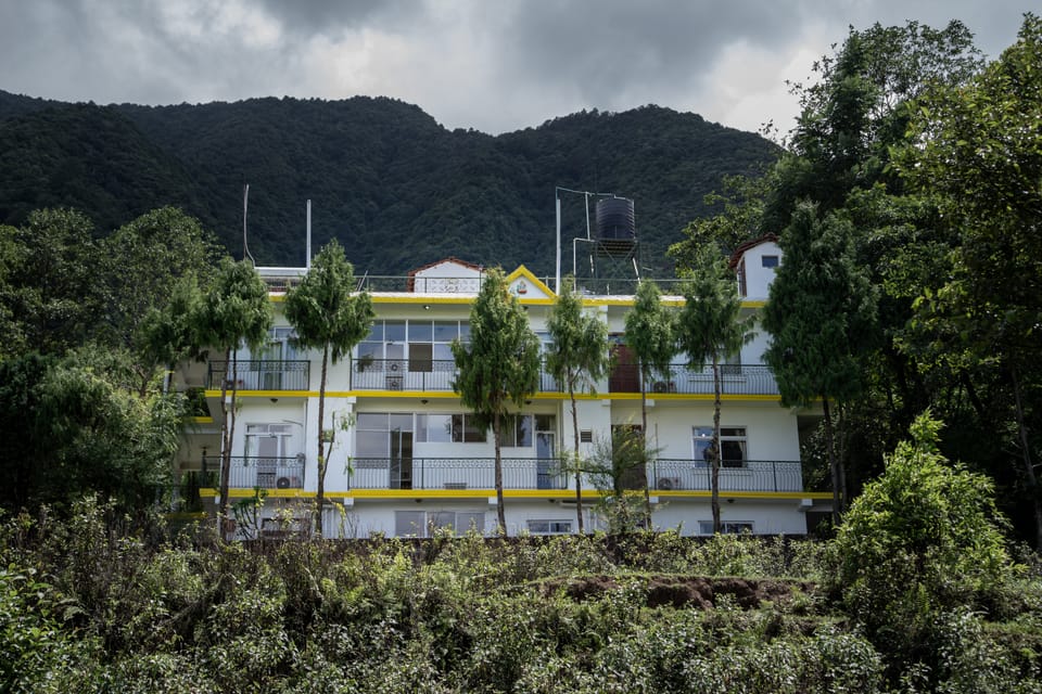 Yoga Meditation Nepal footer background